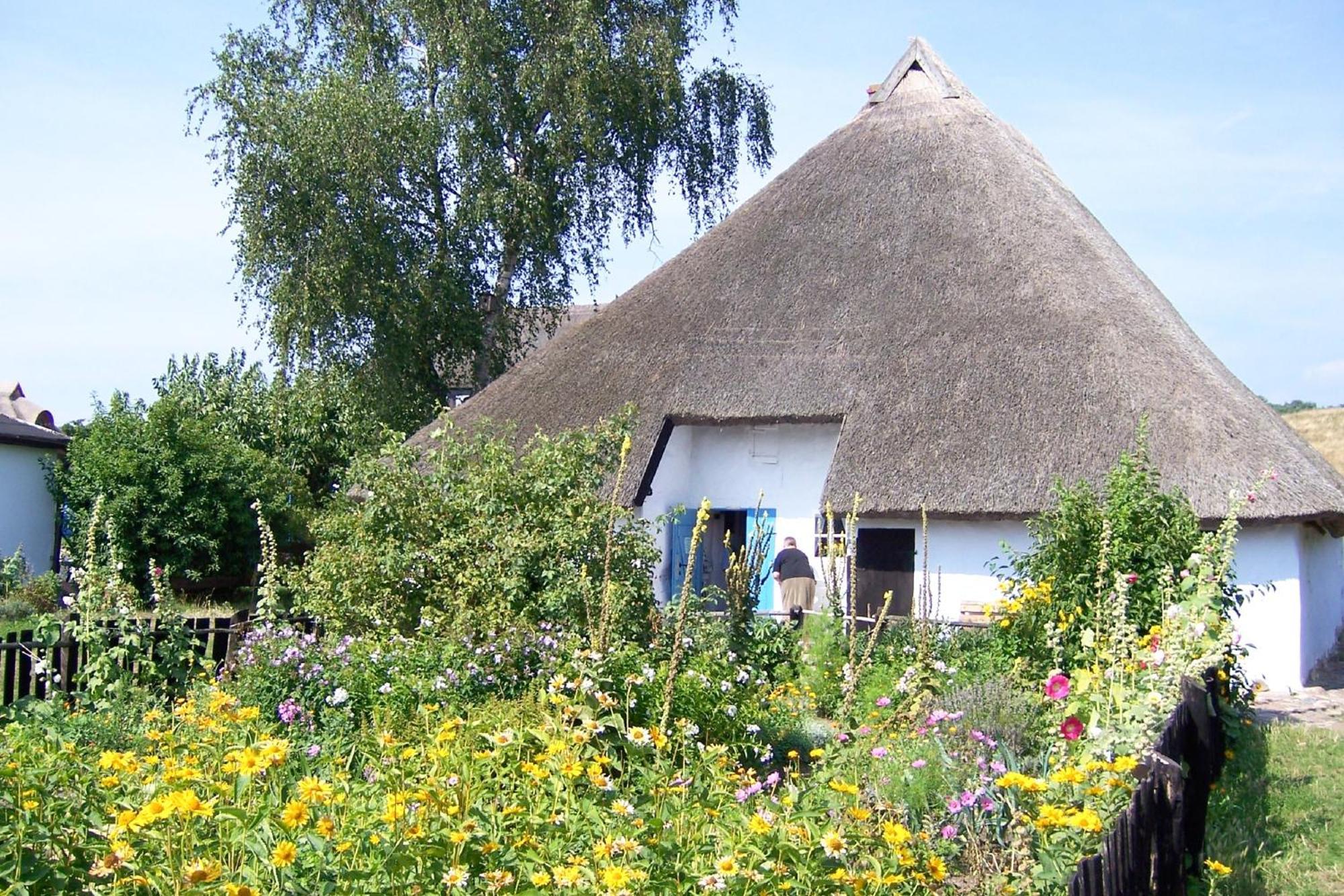 Ferienhaus Distelfink FeWo 01 Balkon, Meerblick Groß Zicker Exterior foto